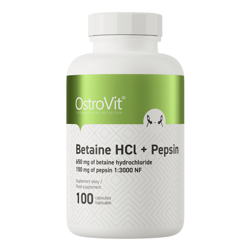 OSTROVIT Betaina HCl Pepsyna 100 kaps.