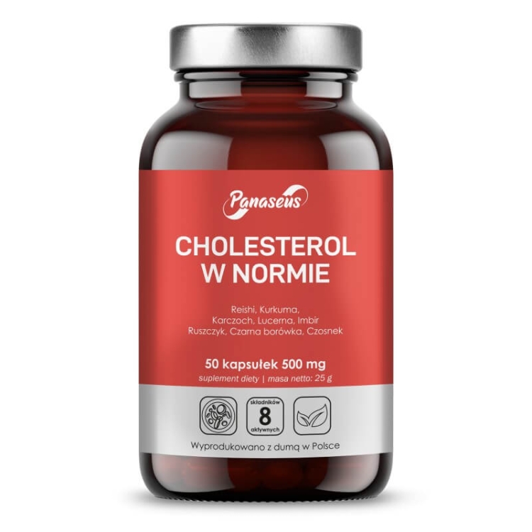 cholesterol w normie panaseus