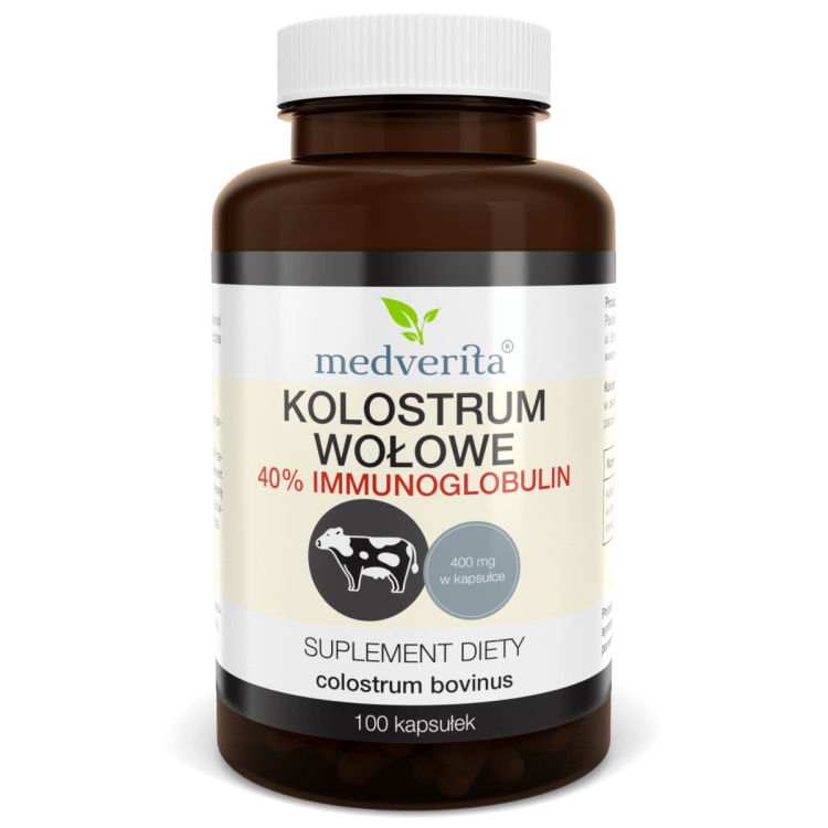 kolostrum wołowe medverita