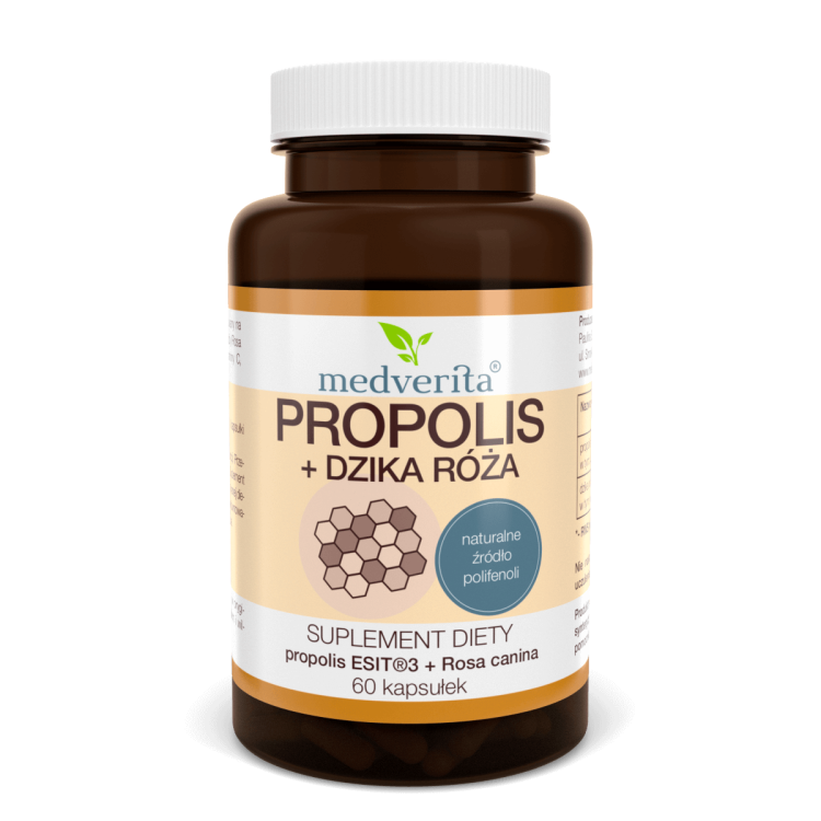 propolis + dzika róża medverita