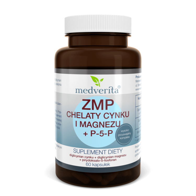 chelaty cynku i magnezu medverita