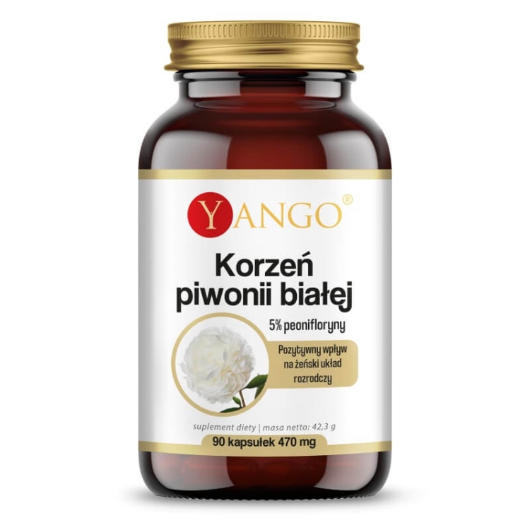 korzeń piwonii białej yango