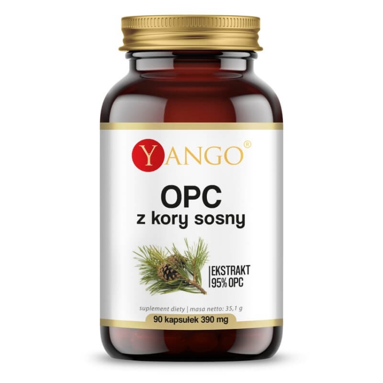 opc z kory sosny yango
