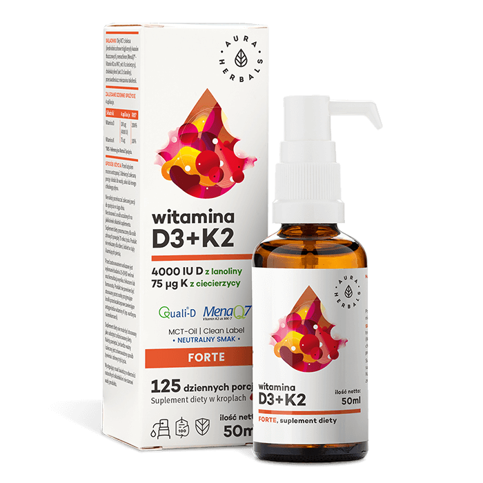 witamina d3 4000 k2mk7 aura herbals