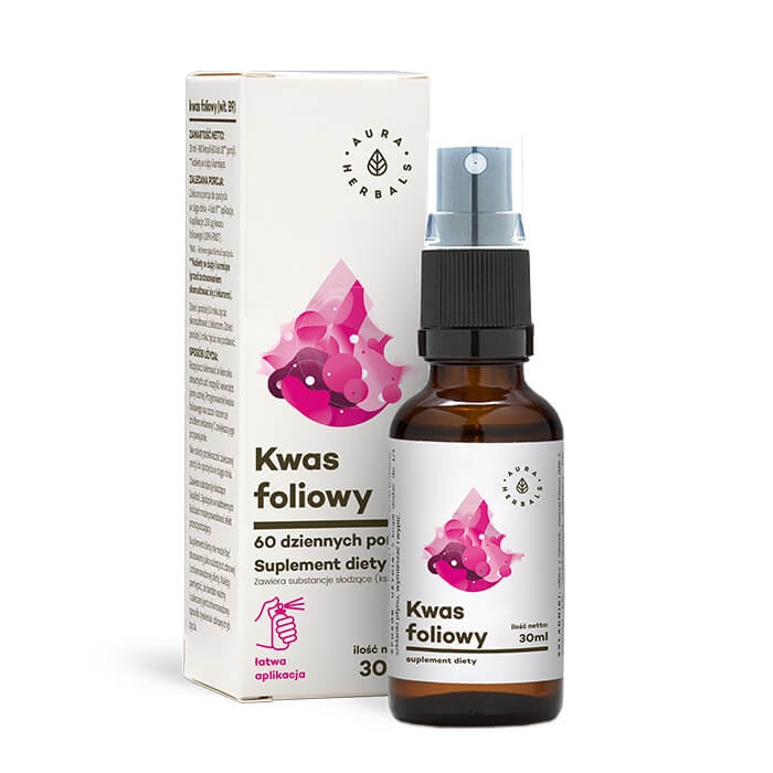 kwas foliowy aura herbals