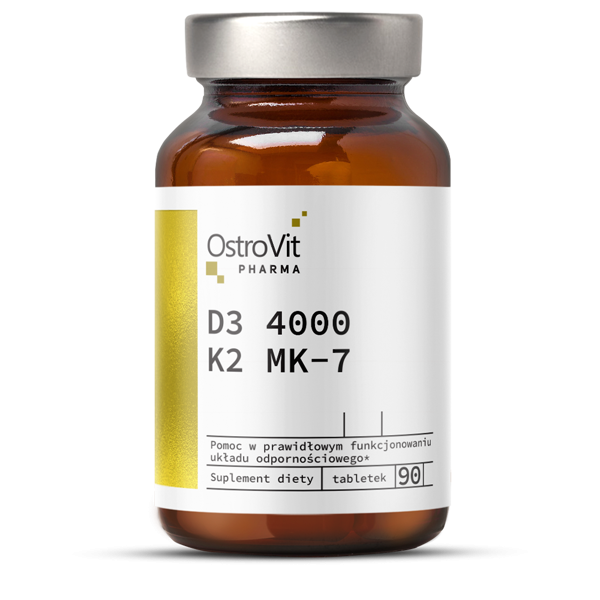 Witamina D3 4000 K2 Ostrovit