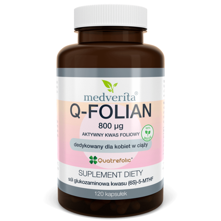 Aktywny Kwas Foliowy Medverita
