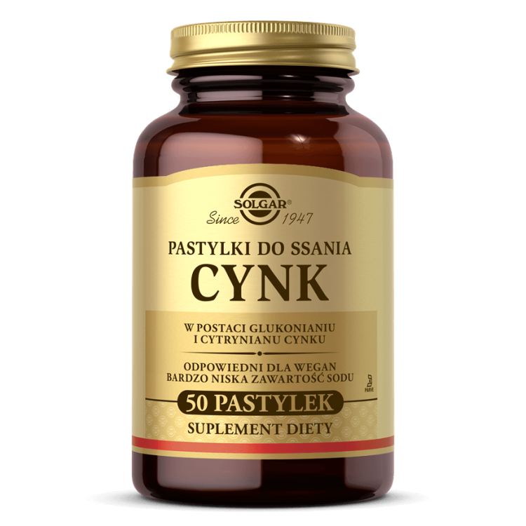 Cynk Pastylki Do Ssania Solgar