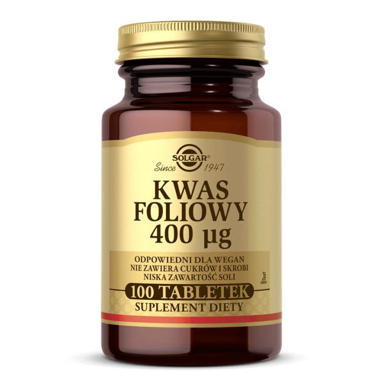 Kwas Foliowy Solgar