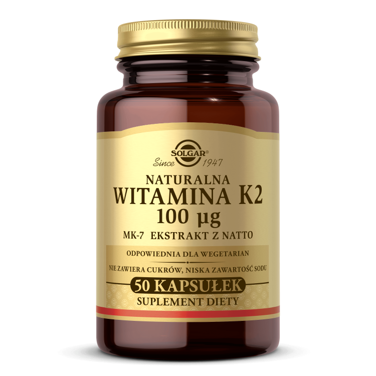 Naturalna Witamina K2 Solgar