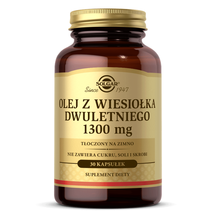 Olej Z Wiesiołka Dwuletniego Solgar