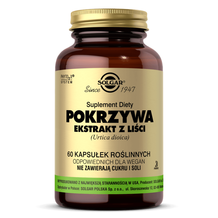 Pokrzywa Ekstrakt Z Liści Solgar