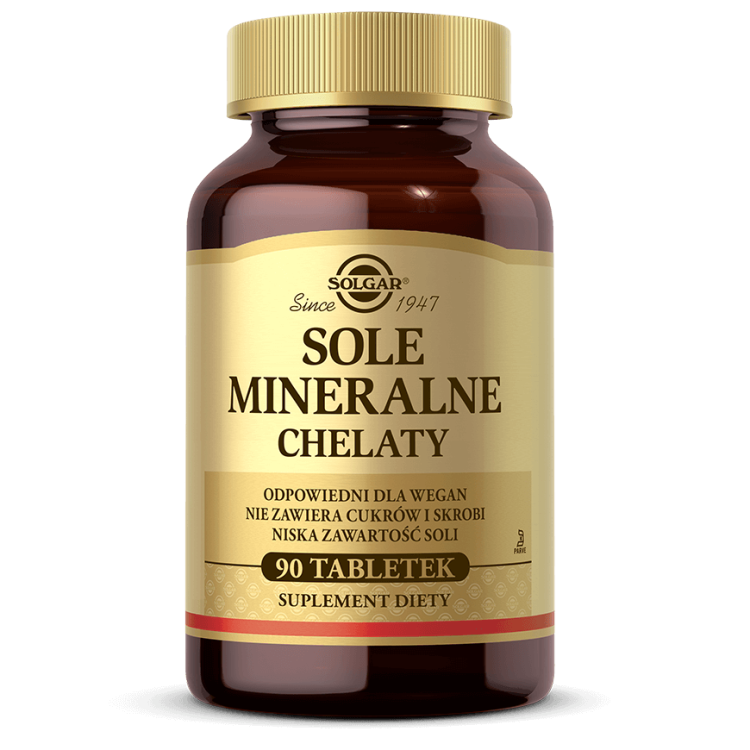 Sole Mineralne Chelaty Solgar