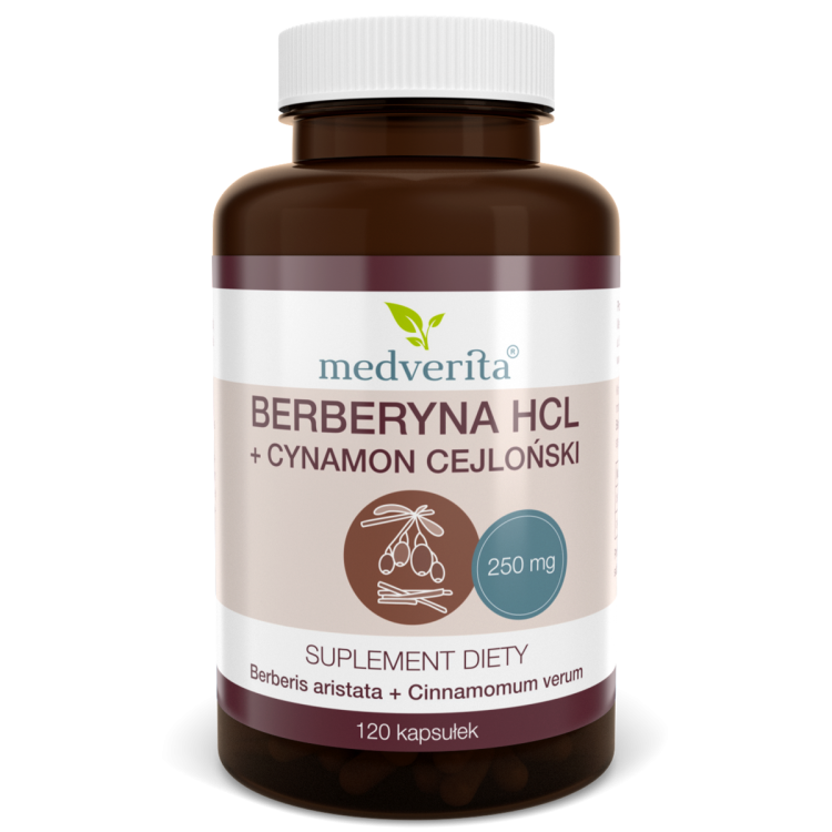 Berberyna HCL Cynamon Medverita