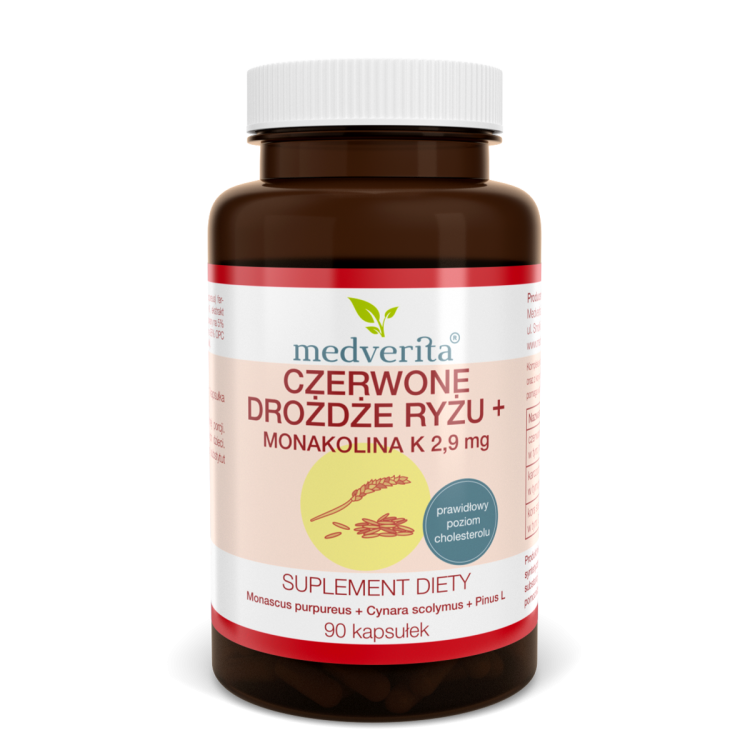 Czerwone Drożdże Ryżu Medverita