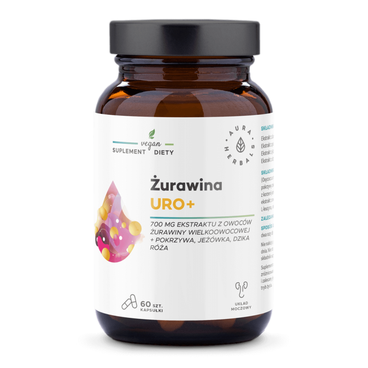 Żurawina Uro+ Aura Herbals
