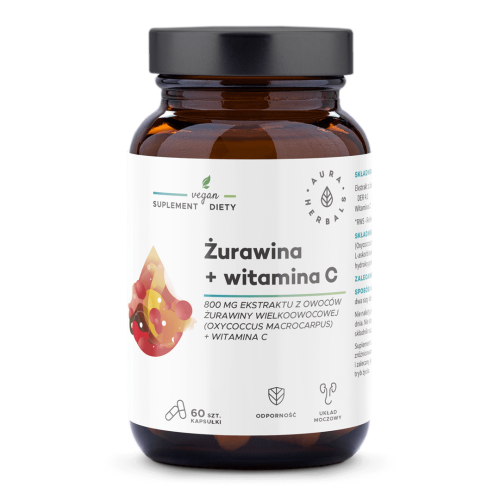 Żurawina Witamina C Aura Herbals