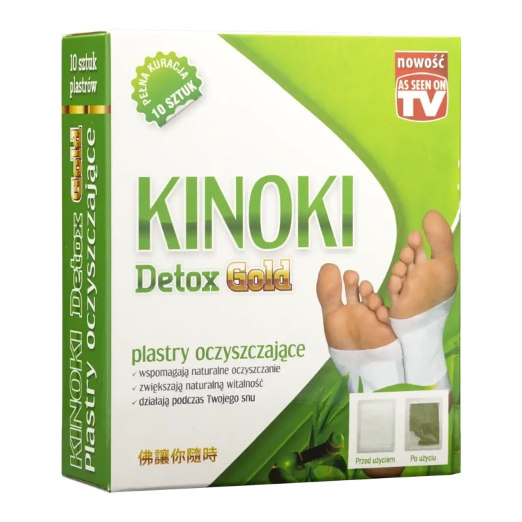 Kinoki Detox Plastry Oczyszczające