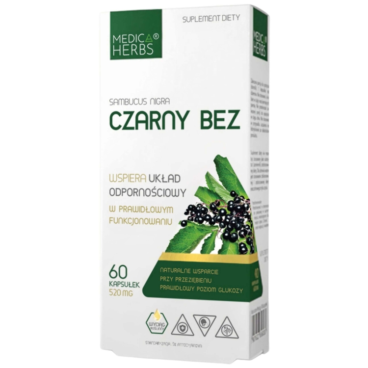 czarny bez medica herbs