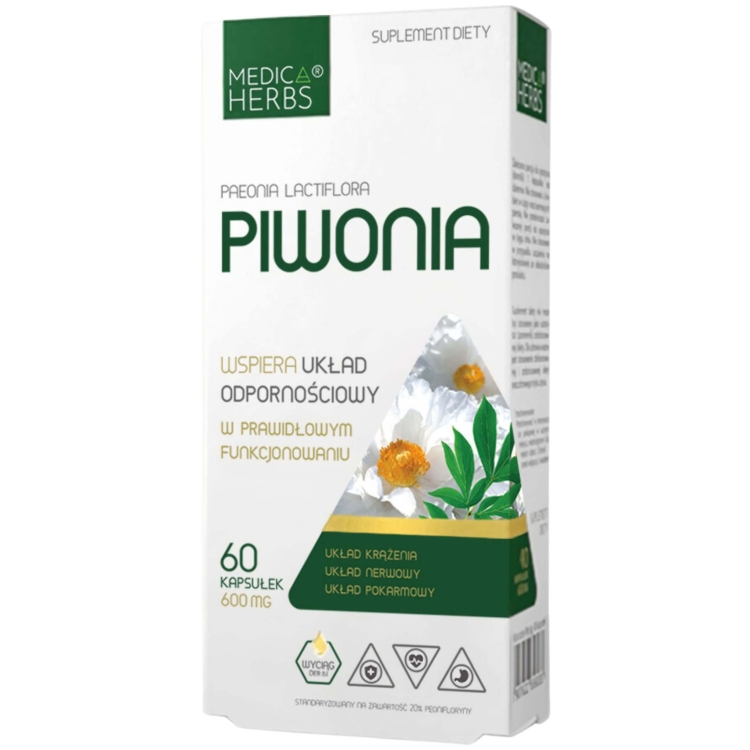 piwonia medica herbs