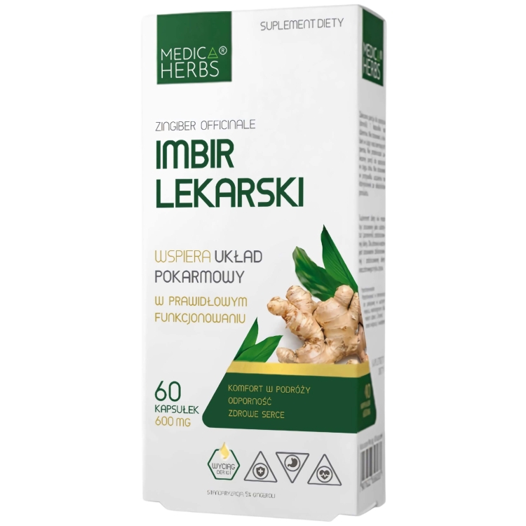 imbir lekarski medica herbs