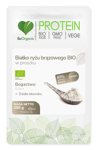 Białko Ryżu Brązowego BeOrganic