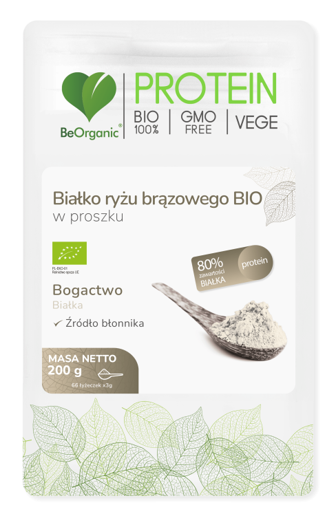 Białko Ryżu Brązowego BeOrganic
