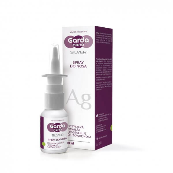 Garda Nano SILVER spray do nosa