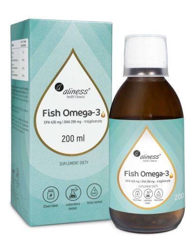 Kwasy Omega 3 W Płynie Aliness