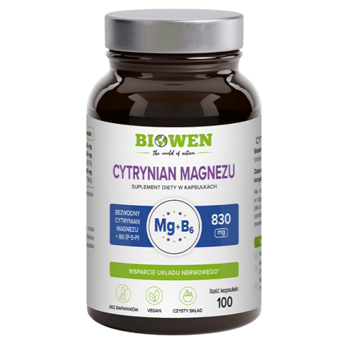 Cytrynian Magnezu Biowen