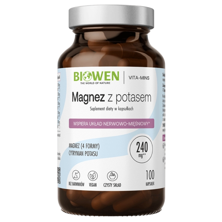 Magnez Z Potasem Biowen