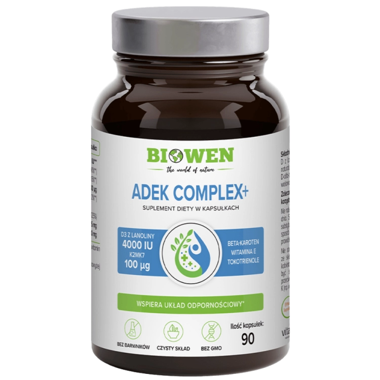 Witaminy ADEK Complex+ Biowen