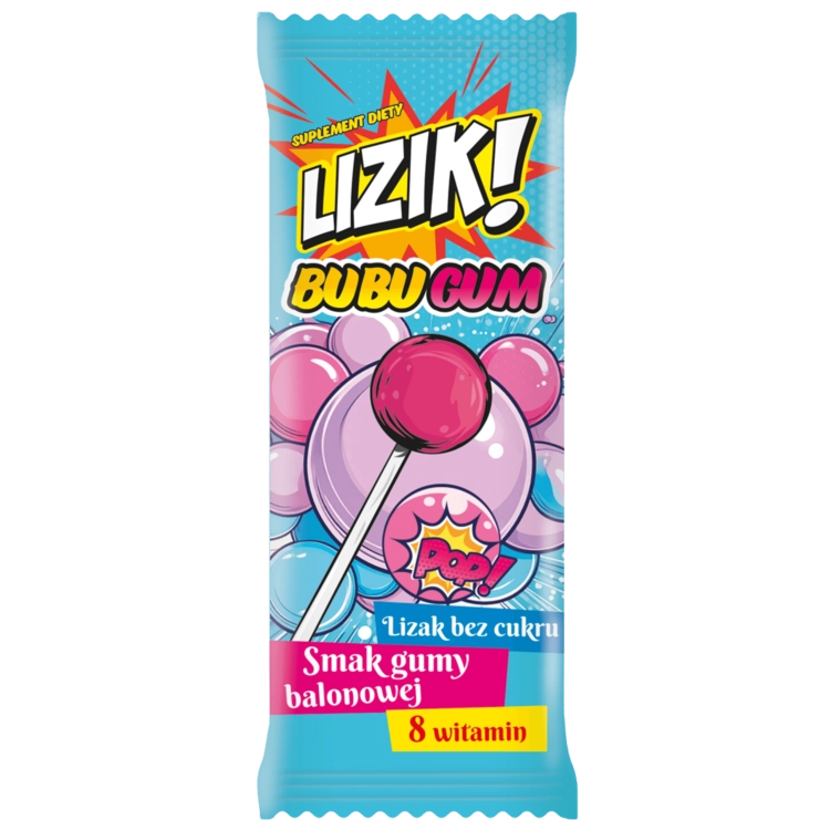Lizak  o Smaku Gumy Balonowej Starpharma