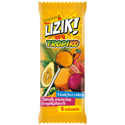 Lizak o Smaku Owoców Tropikalnych Starpharma