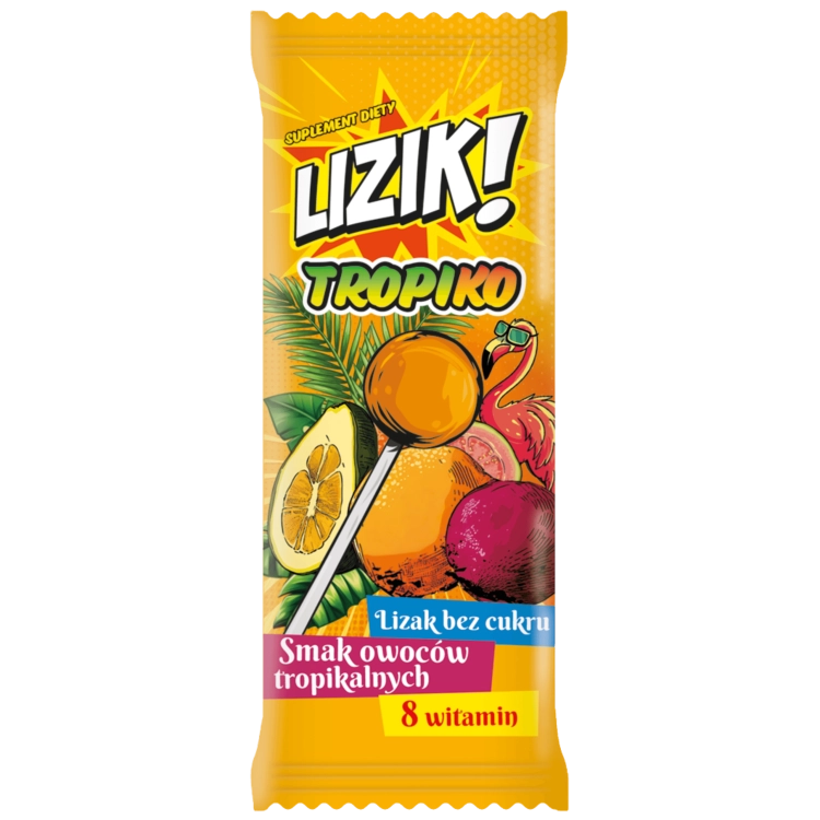 Lizak o Smaku Owoców Tropikalnych Starpharma