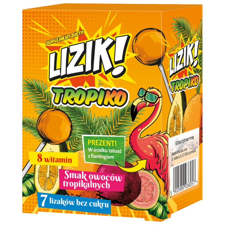 Zestaw 7 lizaków LIZIK! Starpharma