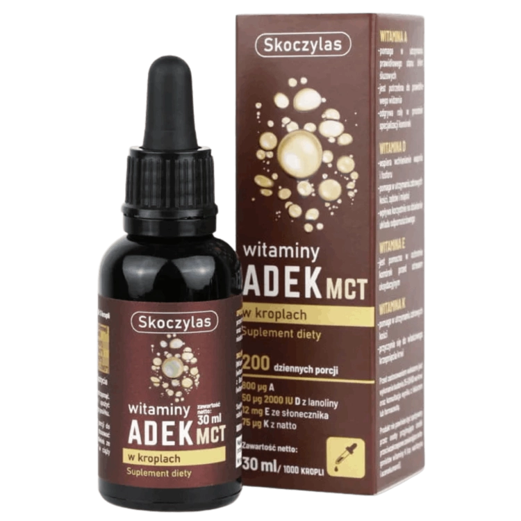 Witaminy ADEK MCT Skoczylas