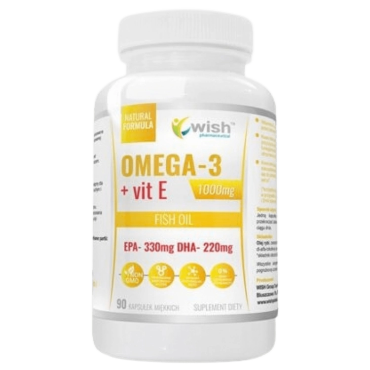 Omega 3 Witamina E Wish