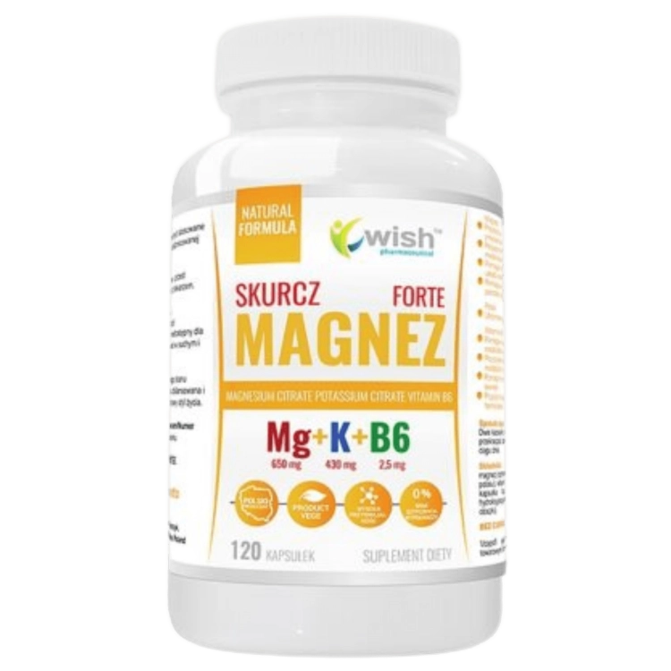 Magnez Potas Witamina B6 Wish