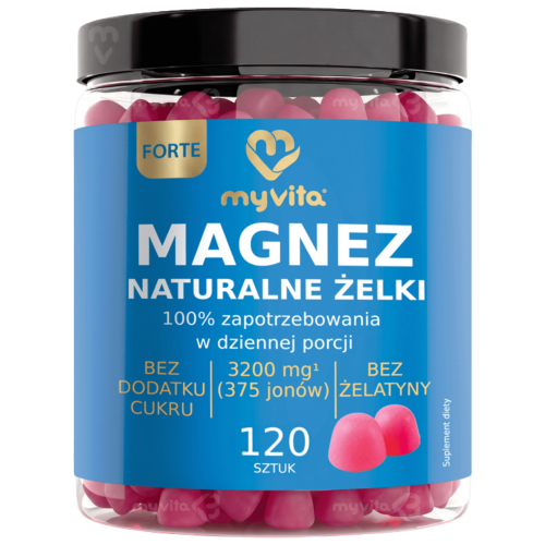 MyVita Magnez Naturalne Żelki