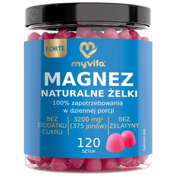 MyVita Magnez Naturalne Żelki