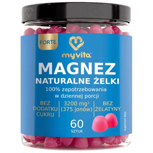 MyVita Magnez Naturalne Żelki