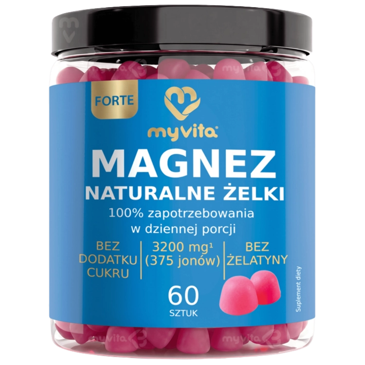 MyVita Magnez Naturalne Żelki