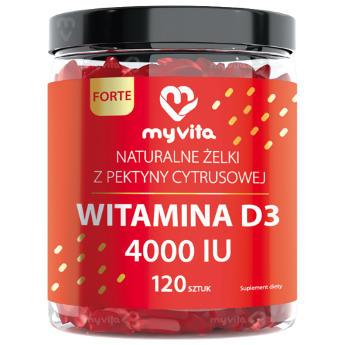 MyVita Żelki Witamina D3 4000