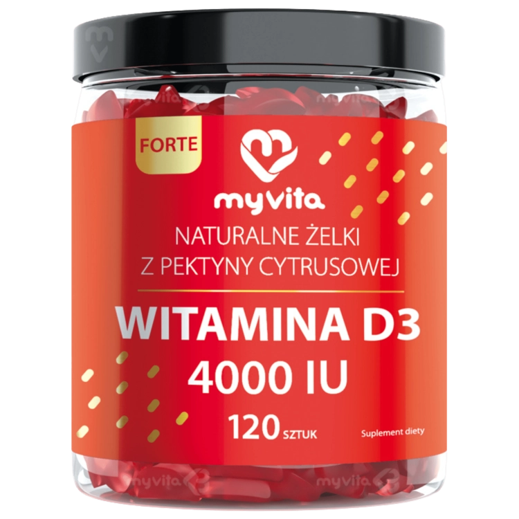 MyVita Żelki Witamina D3 4000
