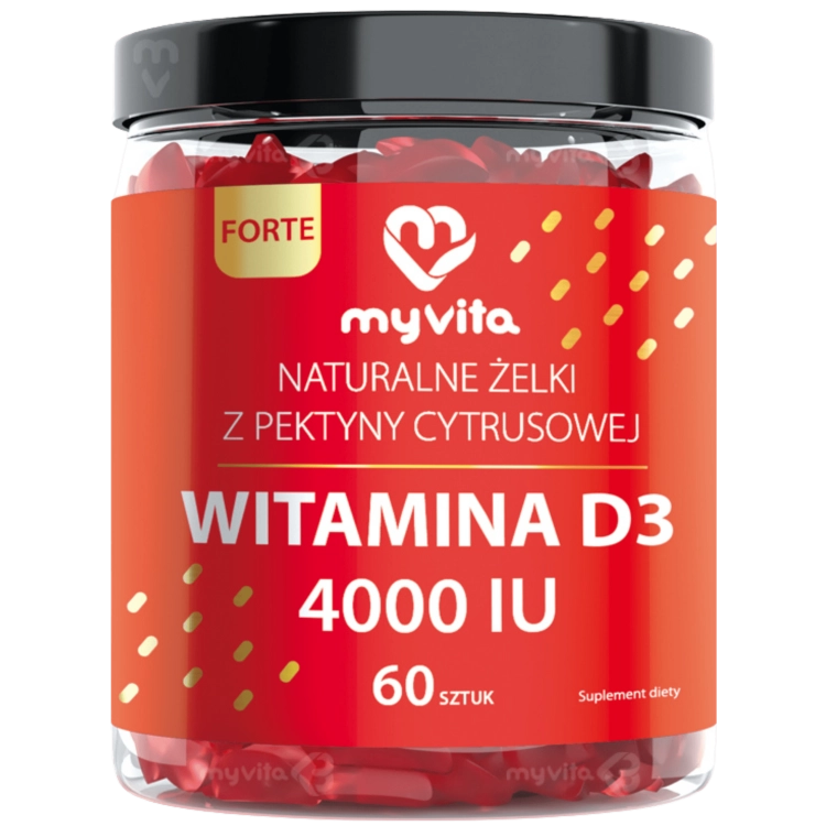 MyVita Żelki Witamina D3 4000