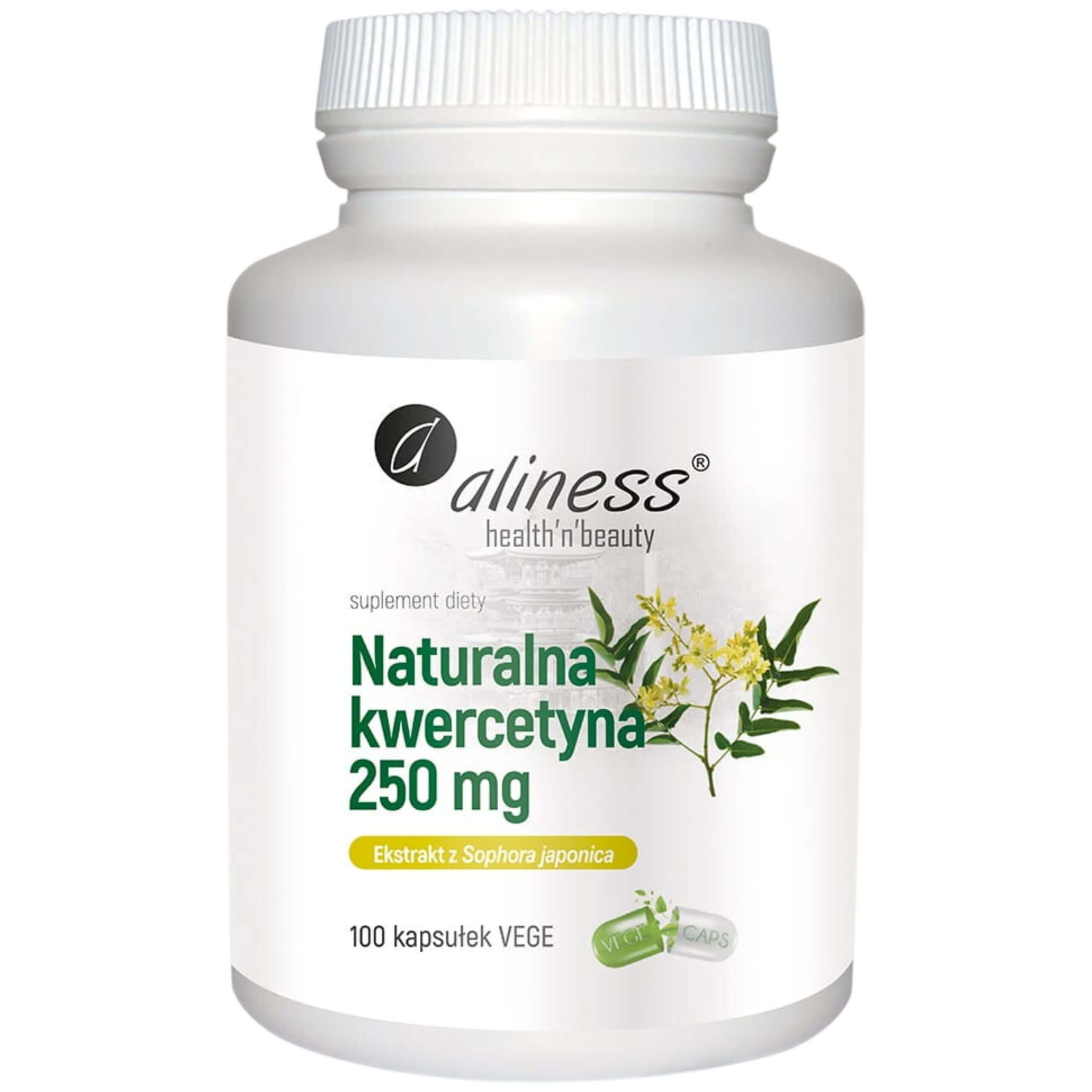ALINESS Naturalna Kwercetyna 250 mg 100 kaps
