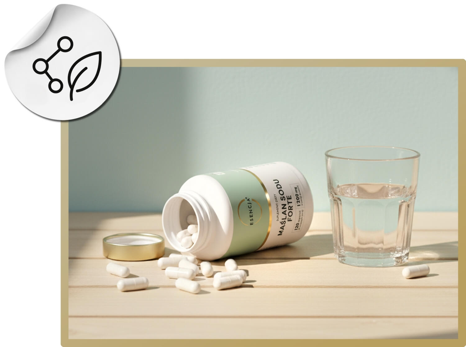 Oryginalny produkt ESENCJA® Maślan Sodu FORTE